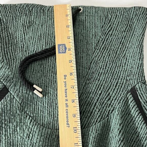 Kirkland Signature Jacquard Mockneck Cozy Pullover Women's M Green/Teal - Picture 11 of 12